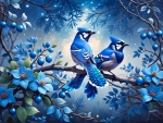 Blue Jays and Blueberries