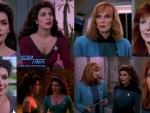 Deanna Troi and Beverly Crusher