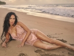 Megan Fox on the beach