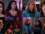 Deanna Troi and Beverly Crusher