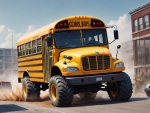 School Bus Monster Truck