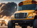 School Bus Monster Truck