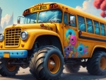 School Bus Monster Truck