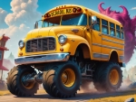 School Bus Monster Truck
