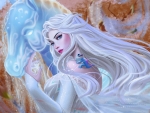 Elsa and water spirit horse