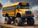 School Bus Monster Truck