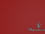 Maserati new logo red