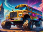 School Bus Monster Truck