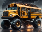 School Bus Monster Truck