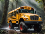 School Bus Monster Truck