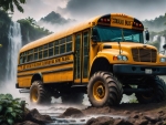 School Bus Monster Truck