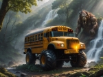School Bus Monster Truck
