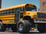 School Bus Monster Truck