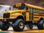 School Bus Monster Truck