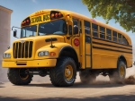 School Bus Monster Truck
