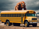 School Bus Monster Truck