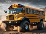 School Bus Monster Truck