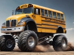 School Bus Monster Truck