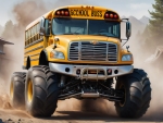 School Bus Monster Truck