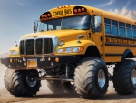 School Bus Monster Truck