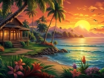 Tropical island
