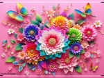 ABSTRACT FLOWER ART