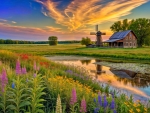 Tranquil countryside