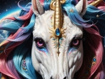 Unicorn's eyes