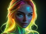 Neon girl