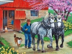 Back in the Harness by John Sloane
