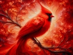 Red Radiance - A Cardinals Portrait