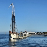 Docked at the Los Angeles Harbor