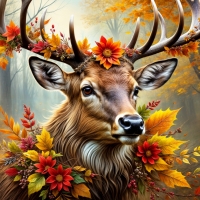 Autumn deer