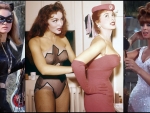 Julie Newmar and Tina Louise