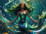 Fancy mermaid