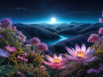 Moonlight flowers