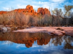Cathedral Rock Reflection