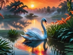 An Elegant Swan