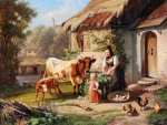 Idyllic rural scene