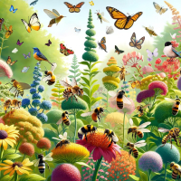 Flowers  And Insects