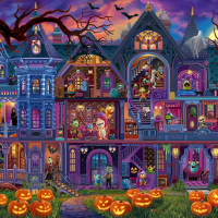 halloween house
