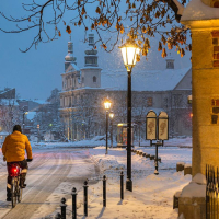 The First Snow in Krakow