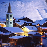 Val Disere Village France