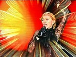 Madonna on the flash