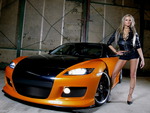 Cool Car-Hot Model