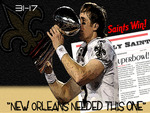 Saints Win Superbowl