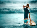 Sexy Surf Girl