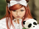 panda girl