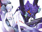 Rei Ayanami and Evangelion-01
