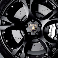 Lamborghini Black Rim
